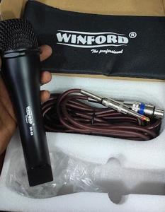 Professional Winford SR 99 Live Vocal Dynamic Microphone with XLR to 5.5mm Cable