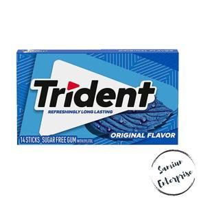 Trident Original Flavor Sugar Free Gum 14 Sticks