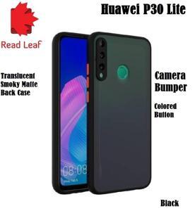 Huawei P30 Lite Luxury Shockproof Frosted Smoky Translucent Hard Back Slim Thin Full Cover Matte Case - Phone
