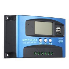 60A MPPT Solar Charge Controller Dual USB LCD Display Auto Solar Cell Panel Charger Regulator