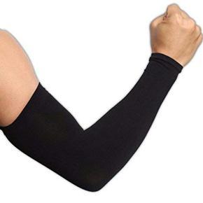 Black, Blue & gray Sports Hand Sleeves sun protection For Man