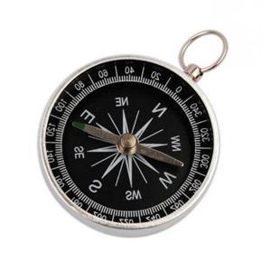 Hiking Lightweight Aluminum Wild Survival Professional Compass Navigation Tool Keychain Mini Pocket Compass