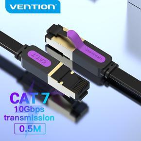 Vention Ethernet Cable RJ 45 Cat7 Lan Cable STP RJ45 Network Cable for Cat6 Compatible Patch Cord Cat7 Ethernet Cable