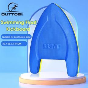 Outtobe Float Kickboard A Shape EVA Swimming Board Floating Plate Back Pool Training Safety Aid Tools For Ad ult & Chi ld Training Learn Swimming Floating Plate For Child ren Safe Summer Water Floatin