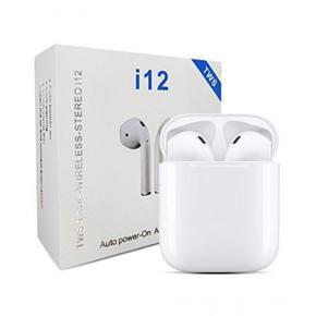 i12 TWS Wireless inpods Earbuds With Touch Sensor earphone High Quality Earbuds Sport Stereo Earphone With Charging Dock for both iphone and android