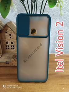 For Itel_Vision 2 Camshield Slider case back cover