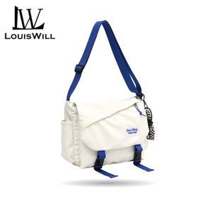 LouisWill Crossbody Bags Messenger Bag School Bag Large Capacity Shoulder Bag Men's Bags Women's Bags College Style Handbag Bags With Pendant For Students Men Women
