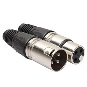 audio connector cables-20 x XLR 3-Pin Male Connectors
20 x XLR 3-Pin Female Connectors-As Shown