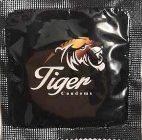 Tiger Condom - super dotted Condoms orange Flavour - Combo Pack - 3x3=9pcs