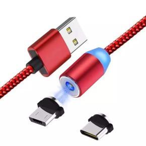 X-Cable Metal Magnetic Cable Fast Charging Micro USB Cable Type C Magnet Charger Ass Color