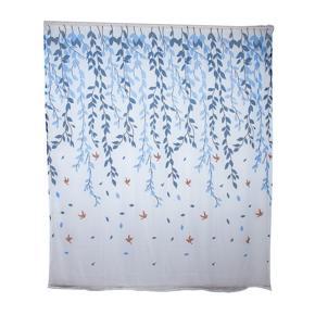 100x200cm Willow Twig Swallow Print Window Curtain Bedroom Balcony Drape Decor