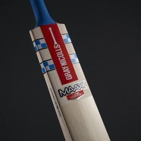 Wilow Hard ball Cricket Bat Grey Nicollas MAAX Limited edition featuring hardball bat