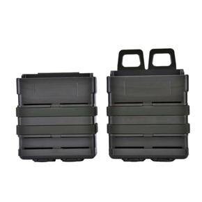Plastic Magazine Pouch Holsters for Molle System Vest Outdoor Hunting Camping X