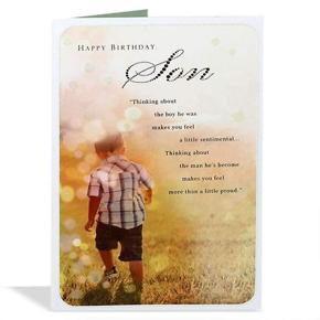 Birthday Greeting Card For Son