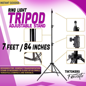 7 Feet Tripod Best Quality Aluminum tripod Stand for Videos