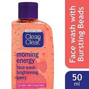Clean & Clear Morning Energy Brightening Berry Face Wash-50ml