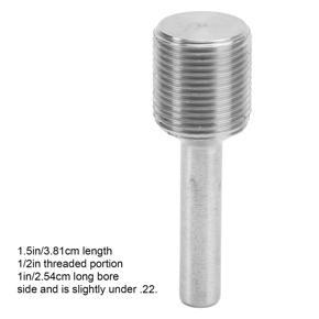 TAT Die Starter, Stainless Steel Anti Deform Threading Alignment Tool for .22 .223 Diameter Tube