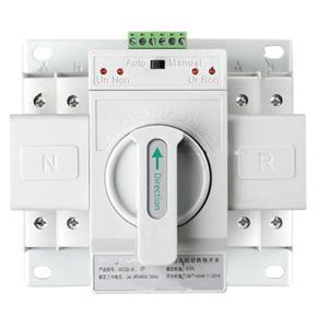 Dual Power Automatic Transfer Switch 2P63A Switch Gear Switch Cb Class Ats Home Single Phase 220V