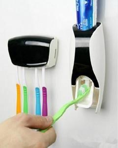 ToothPaste Dispenser with Tooth Brush Holder