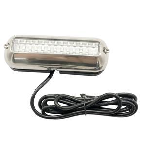 39LED Underwater Boat Lights Stainless Steel Pontoon Marine Transom Lights for Swiming Driving Fishing, Waterproof IP68 Lamp