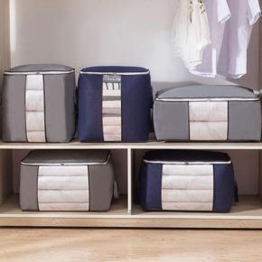 Quilt Storage Bags. Large Capacity Blankets Organizer, Cloth Organizer,