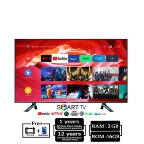 INOVA 40 Inch Android Smart Wifi- Voice Control 4K Supported LED TV RAM 2 GB 16 GB