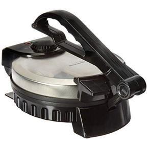 Brentwood Appliances Stainless Steel Non-Stick 8 inch Electric Tortilla Maker Contact Grill