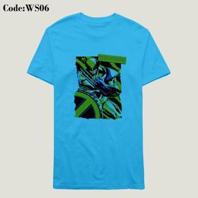 Walverine sky Half Sleeve T-Shirt For Men