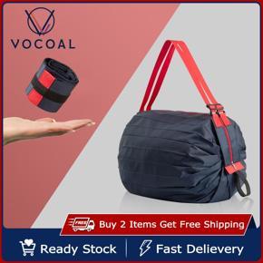 Vocoal Foldable Shopping Bag Reusable Grocery Bags Waterproof Washable Travel Storage Bags Large-capacity Portable Beach Bag Supermarket Tote Bag Eco-friendly Shopping Bag