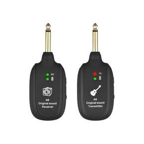 Guitar Wireless System 20Hz-20KHz Acoustic Transmission Rechargeable Transmitter Receiver for Electric Guitar Bass