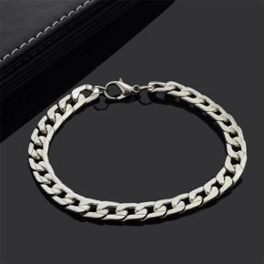 Stainless Steel Bracelet for Men-Silver