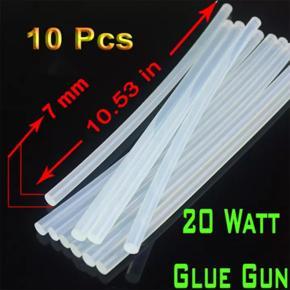 Hot Melt Glue Stick for 20w Glue Gun / Small Gun - 10 Piece