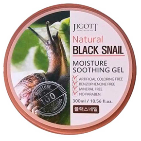 Jigott Natural Black Snail Moisture Soothing Gel 300ml