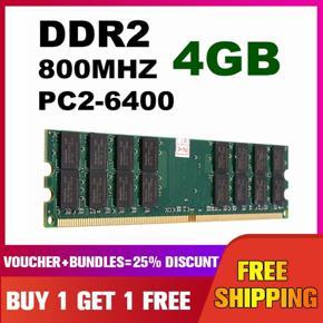 4GB DDR2 800MHZ PC2-6400 240 Pins DIMM Memory Ram For AMD Motherboard -