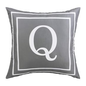 English Letter Print Throw Pillow Case Cushion Cover Home Car Office Decoration