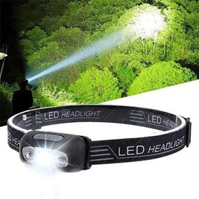 Super Bright light Sensor Mini LED Headlamp