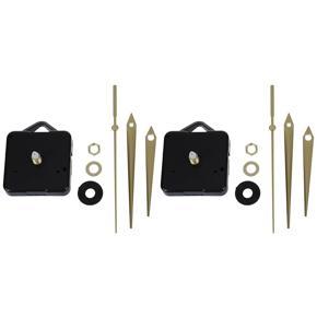 BRADOO 2X Replacement 3 mm Clockwork Accessories/ Parts Hands Quartz Black