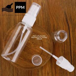 Spray Bottle 30Ml 5 Piece Combo Transparent Plastic Bottle Travel Size Bottle