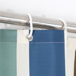 Waterproof Thickening Polyester Stripe Shower Curtains Bathroom Decorations