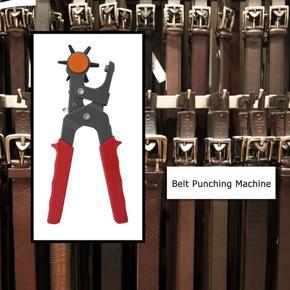 Hole Punch Plier-1 set * Belt Hole Puncher-red