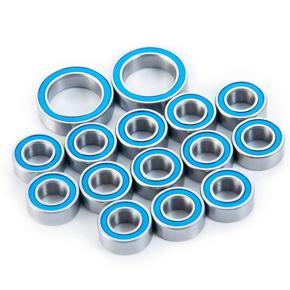 BRADOO 15 Pcs Rubber Sealed Bearing Kit for ECX 1/10 2WD Torment Amp Ruckus Circuit Boost RC Car Upgrade Parts Accessories