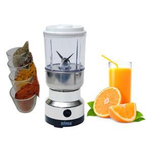 2 in 1 Electric Nima Spice Grinder & Juicer- Silver