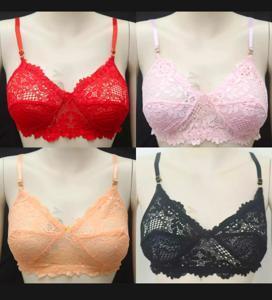 2 pcs net bra bundel offer Women wear easy net bra comfortable net bra ferrywalibd stylish net bra ferrywalibd