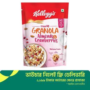 Kellogg's Granola Almonds & Cranberries Breakfast Cereal 140gm