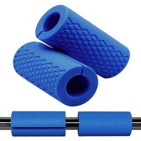 Barbell Grips,Anti-Slip Rubber Grips for Weightlifting-Dumbbell Handles Hand Protector for Standard Hex/Bicep