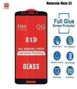 Motorola Moto E5 Tempered Glass Screen Protector 6D/9D/11D-Black