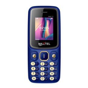 Maxtel max11 feature phone 1.77 inches display, colour- deep blue, warranty 1 yearsColour -red