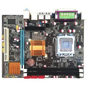 G41 desktop computer motherboard support 771/775CPU dual DDR3 - Black