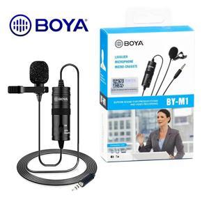 Boya BY- M1 Lavalier Microphone - Black Color