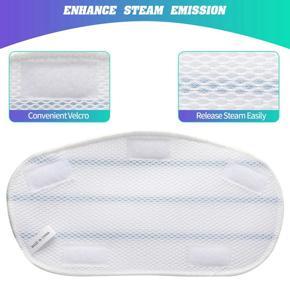 8PCS Steam Mop Pads Parts for Pursteam Thermapro 10-In-1 Washable